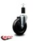 Service Caster 5'' Hard Rubber Wheel Swivel 1-3/8'' Expanding Stem Caster SCC-EX20S514-HRS-138 - alternate 4